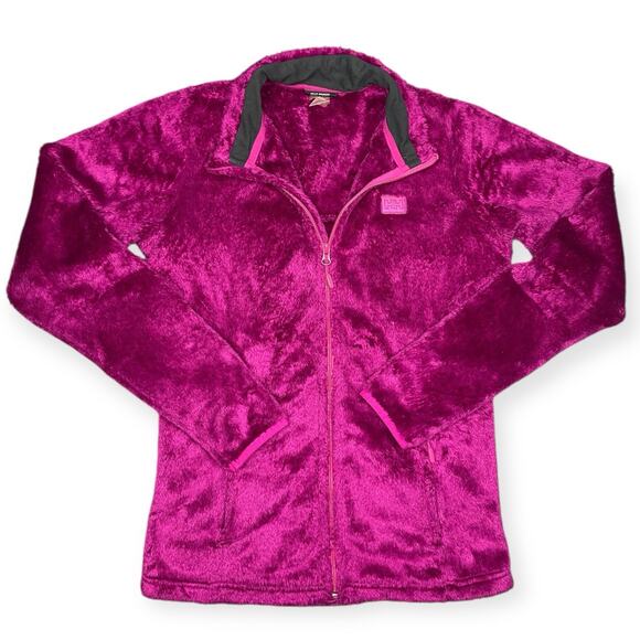 Helly Hansen Jackets & Blazers - Helly Hansen Magenta Plush Fleece Jacket Women’s Full Zip Warm Outdoor Fits S/M